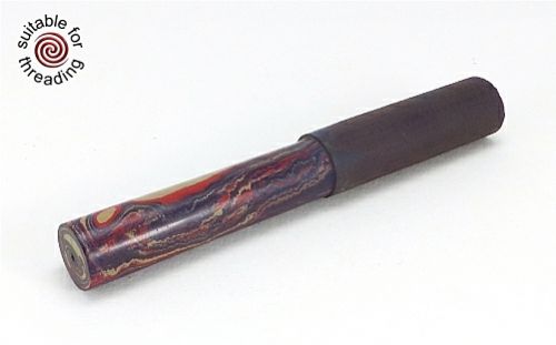 Red White & Blue - ebonite rod